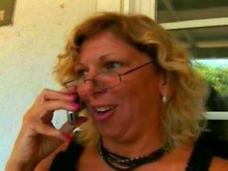 Mature Blonde With Glasses Gets Fucked