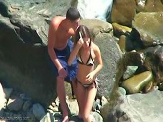 Beach Fun Big Cumshot