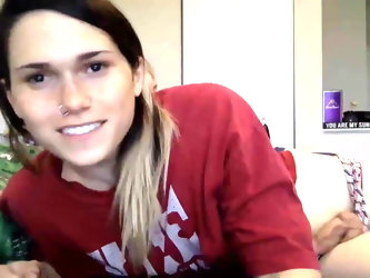 Nice T-girl Fucks Girlfriend