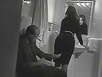 Blackmailed To Satisfy Him While Her BF Is Waiting Next Door