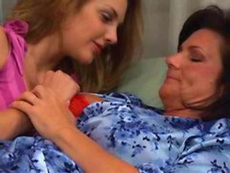 Cuddling With Mom
