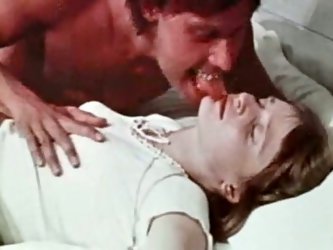 Two Horny Dudes Decide To Fuck Sleeping Chick. Redhead Bony...