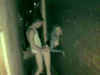 I Filmed By Buddy Fucking That Skanky Party Chick In The Night...