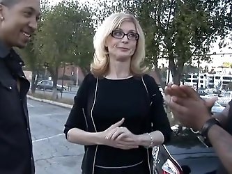 A Mature Woman With 2 Black Men. Nh